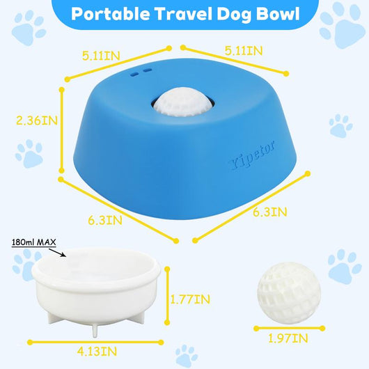 Slow Feeder Dog Bowl